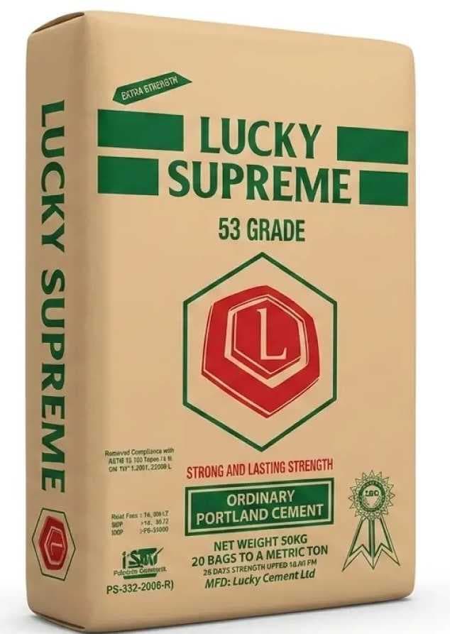 Lucky Supreme Cement Bag 50kg